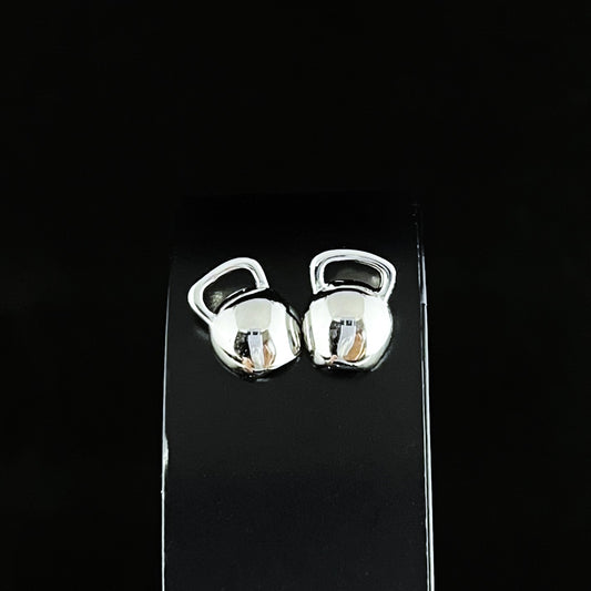 Kettlebell earrings